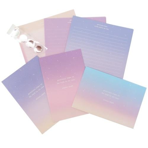 レターセット シンプル レター プレシャスタイムトゥー Q Lia クーリア 便箋 封筒 キャラクターのシネマコレクション 通販 Paypayモール