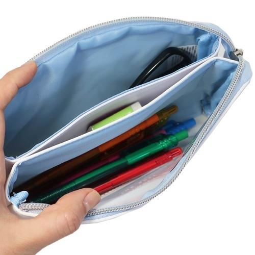 ハッピークラウド ペンケース サンカク 2ルーム ペンポーチ HAPPY