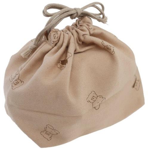 お弁当きんちゃくポーチ ランチ巾着 ミリミリ Milimili クマ かわいい キャラクターのシネマコレクション 通販 Paypayモール