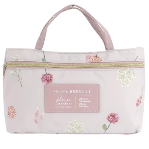 バッグインバッグ おしゃれ かわいい 女性 女の子 コスメポーチ ポシェブーケ ミスティピンク グッズ Qla キャラクターのシネマコレクション 通販 Yahoo ショッピング