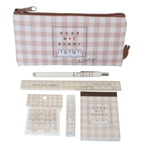 文房具セット グッズ 6点文具セット クーリア おしゃれ ディアマイバニー 中学生 高校生