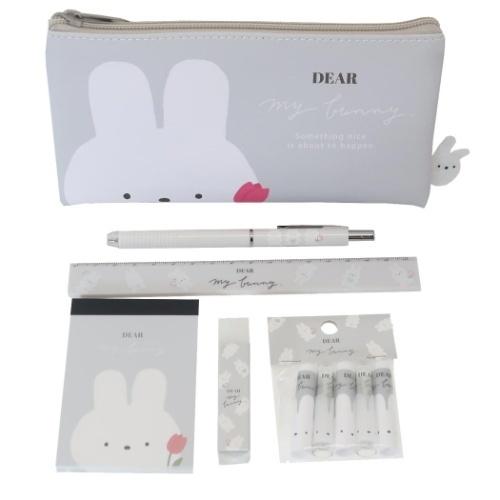 文房具セット 中学生 高校生 クーリア ショッピング ディアマイバニー おしゃれ プレゼント 6点文具セット