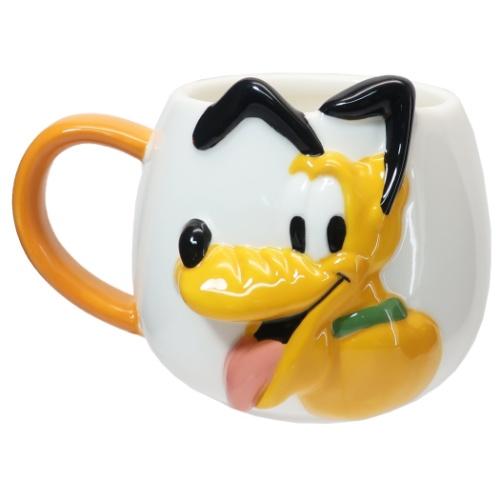 プルート ダイカット フェイス マグ マグカップ ディズニー 通販 
