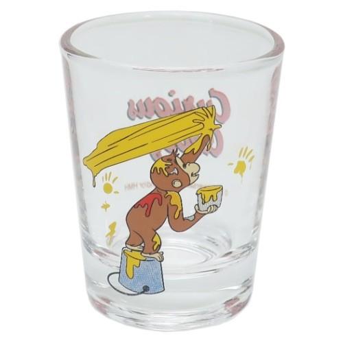 おさるのジョージ グッズ ショットグラス ミニ ガラス タンブラー 絵の具 イエロー 絵本キャラクター キャラクターのシネマコレクション 通販 Paypayモール
