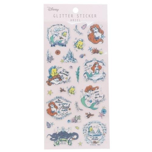 リトルマーメイド グッズ ラメ ミニ ステッカー キャラクター シールシート アリエル ディズニープリンセス Scc d54 キャラクターのシネマコレクション 通販 Yahoo ショッピング