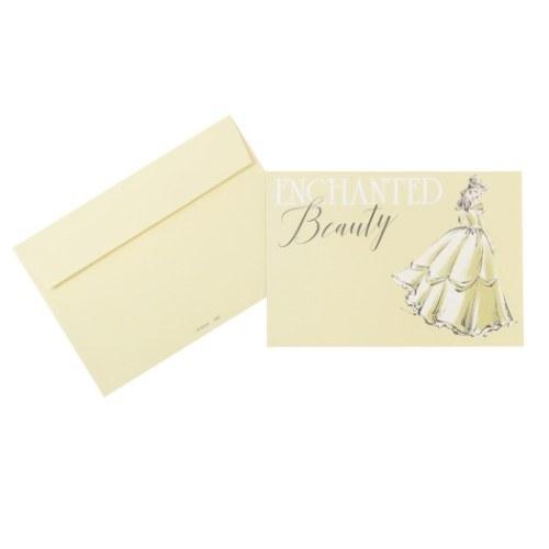 美女と野獣 手渡し 手紙セット ミニ レターセット ベル ディズニー