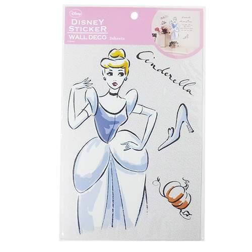 キャラクター グッズ シンデレラ ミニホームデコシール ディズニー Disney プリンセス A5ミニウォールステッカー S Cコーポレーション キャラクターのシネマコレクション 通販 Paypayモール