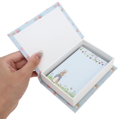 ピーターラビット（PETER RABBIT） ボックス入りメモ メモ帳 絵本