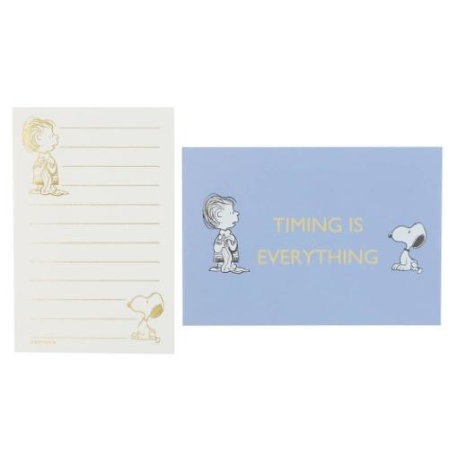 スヌーピー ピーナッツ キャラクター ミニ レターセット 手渡し 手紙セット スヌーピーとライナス S Cコーポレーション キャラクターのシネマコレクション 通販 Paypayモール