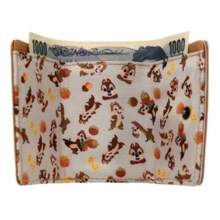 チップ デール ディズニー グッズ 三つ折り コンパクト 財布 ミニウォレット アイコン Sho Bi キャラクターのシネマコレクション 通販 Paypayモール