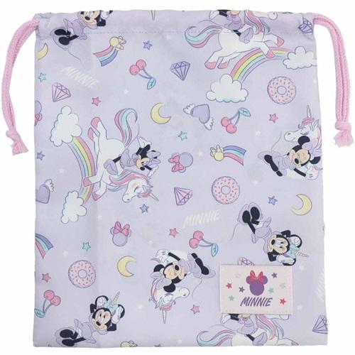 人気特価激安 ミニーマウス キャラクター 巾着袋 きんちゃくポーチ M 総柄 新入学879円 Aynaelda Com