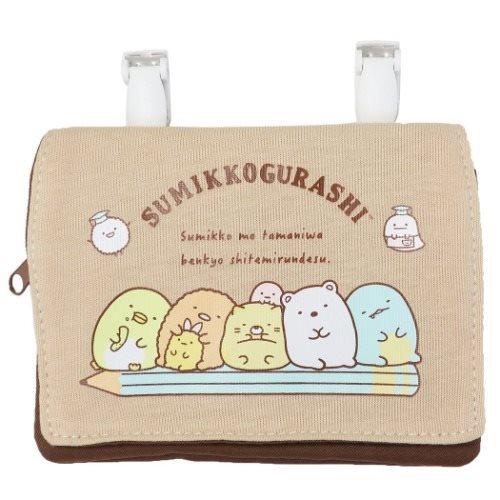 すみっコぐらし 移動ポケット クリップポーチ マルチポケット スウェット サンエックス 粧美堂