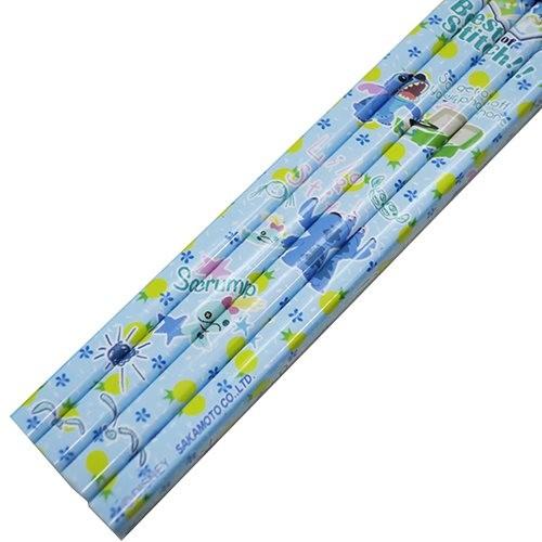 キャラクター グッズ スティッチ 鉛筆 ディズニー Disney 四角軸 えんぴつ 4本セット B サカモト Skm 2421 キャラクターのシネマコレクション 通販 Yahoo ショッピング