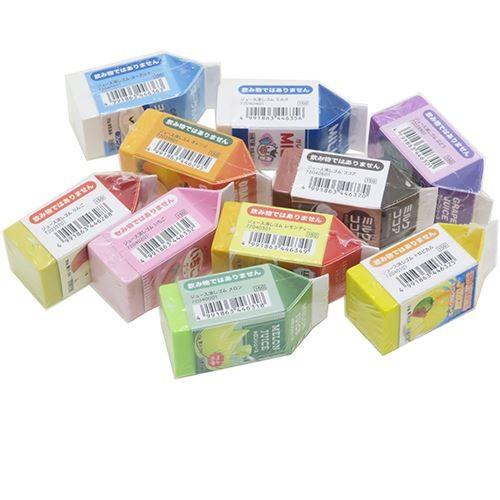 パロディー消しゴム 消しゴム パロディ ジュース消しゴム けしごむ 香りつき サカモト