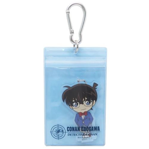 名探偵コナン アニメキャラクター 定期入れ アクリルキーチェーン付き クリア パスケース 江戸川コナン グッズ キャラクターのシネマコレクション 通販 Paypayモール