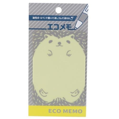 ハリネズミ 繰り返し使える エコメモ メモ プレゼント グッズ キャラクターのシネマコレクション 通販 Paypayモール