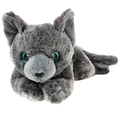 ひざねこ プラッシュドール M ぬいぐるみ ロシアンブルー ねこ 癒し系 グッズ キャラクターのシネマコレクション 通販 Paypayモール