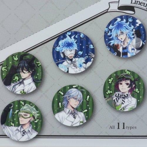 ツイステ シルバー スモプラ実験着缶バッジ