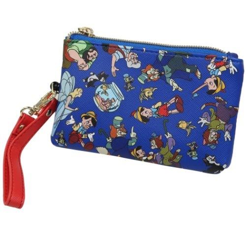 ディズニー キャラクター 定期入れ 小銭入れ リール付き コイン パスケース たくさん ピノキオ グッズ2 0円 買物