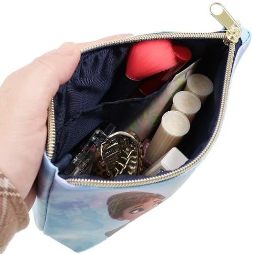 アナ　コスメポーチ Disney アナと雪の女王 2 コスメポーチ フルカラー ポーチ 姉妹