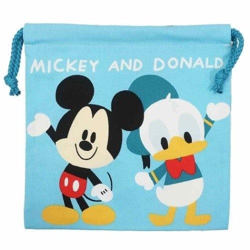 ミッキー&ドナルド巾着袋