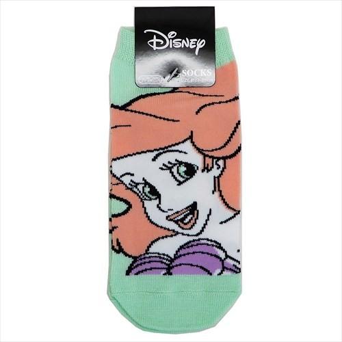 女性用靴下 リトルマーメイド アリエル レディースソックス アップ ディズニープリンセス スモールプラネット キャラクターのシネマコレクション 通販 Paypayモール