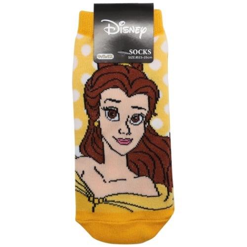美女と野獣 グッズ 女性用 靴下 キャラクター レディース ソックス ベル ドット ディズニープリンセス Sm Awds7113j キャラクターのシネマコレクション 通販 Yahoo ショッピング