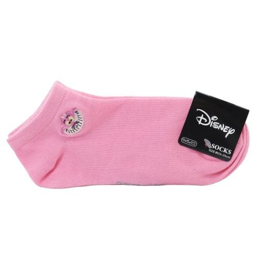 ふしぎの国のアリス 女性用 スニーカー 靴下 レディース アンクル 刺繍 ソックス チェシャ猫 ディズニー スモールプラネット スクールソックス Sm Awds7308s キャラクターのシネマコレクション 通販 Yahoo ショッピング