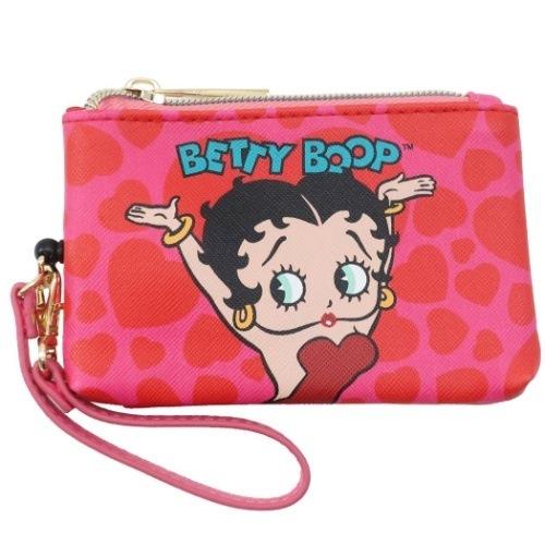 ベティブープ リール付き コイン パスケース Betty Boop 定期入れ 小銭入れ キャラクター ハートいっぱい スモールプラネット キャラクターのシネマコレクション 通販 Paypayモール