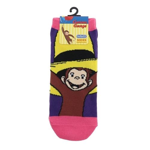 女性用靴下 レディースソックス おさるのジョージ 絵本キャラクター 黄色い帽子 キャラクターのシネマコレクション 通販 Paypayモール