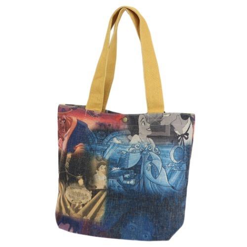 美女と野獣 キャラクター トートバッグ 麻風トート 横 Rendez Vous ランデヴー ベル ディズニープリンセス グッズ キャラクターのシネマコレクション 通販 Paypayモール