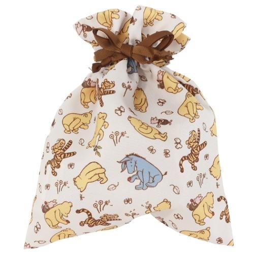 くまのプーさん キャラクター 巾着袋 トラベル きんちゃく クラシックプー ともだち ディズニー