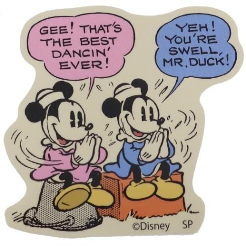 ミニーマウス ミッキーマウス ディズニー キャラクター ステッカー ダイカット ビニール ビッグ シール ふきだし キャラクターのシネマコレクション 通販 Paypayモール