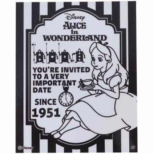 ふしぎの国のアリス グッズ ビッグシール ディズニー ラッピング無料 キャラクター