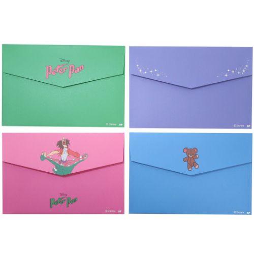 ピーターパン ディズニー キャラクター 封筒セット 封筒12枚入り