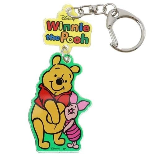 プーさん ディズニー キャラクター キーリング 2連 アクリルキーホルダー プーとピグレット キャラクターのシネマコレクション 通販 Paypayモール