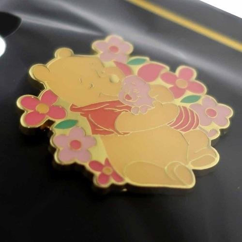 プーさん ピンズ ピンバッジ フラワー ディズニー キャラクター