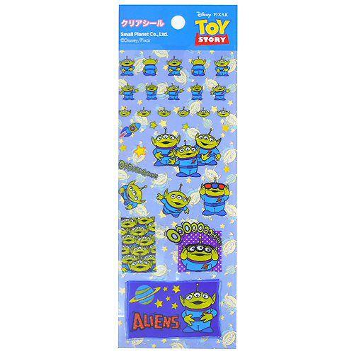 トイストーリー グッズ リトルグリーンメン エイリアン クリアシール キャラクターのシネマコレクション 通販 Paypayモール