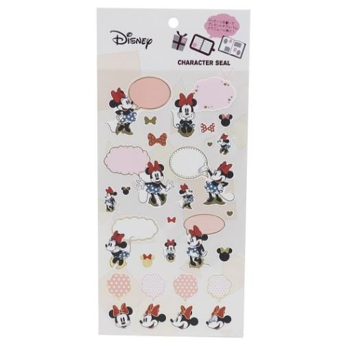 ミニーマウス グッズ 書き込める デコシール キャラクター シールシート ディズニー キャラクターのシネマコレクション 通販 Paypayモール