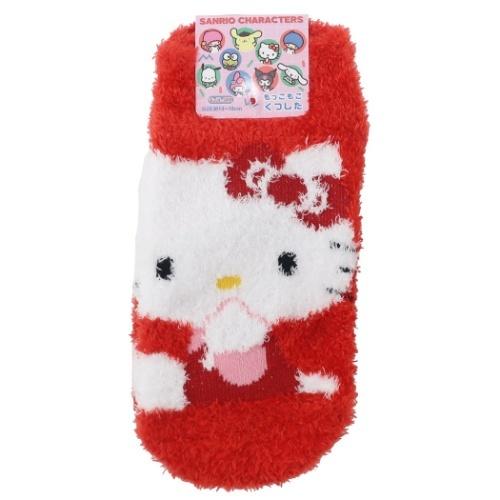 ハローキティ グッズ キッズ もこもこショートソックス キャラクター 子供用 防寒 靴下 スタンダード サンリオ キャラクターのシネマコレクション 通販 Paypayモール