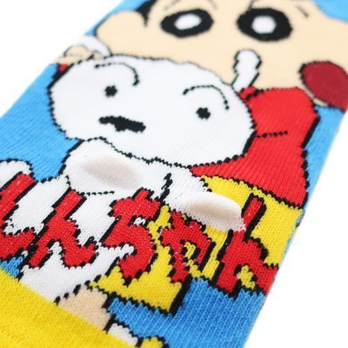 クレヨンしんちゃん アニメキャラクター 子供用靴下 キッズ手付きソックス しんちゃんとシロ キャラクターのシネマコレクション 通販 Paypayモール