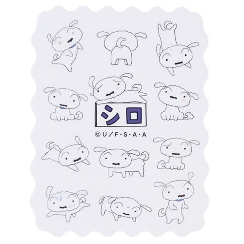 クレヨンしんちゃん アニメキャラクター ビッグシール ダイカット