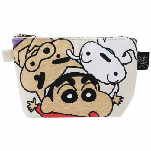 クレヨンしんちゃん グッズ コスメポーチ グッディポーチ トリオ スモールプラネット キャラクターのシネマコレクション 通販 Paypayモール