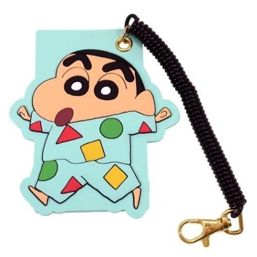 クレヨンしんちゃん パスケース コイル付き シリコン ダイカット Icカードケース パジャマ スモールプラネット 通勤通学雑貨 キャラクターのシネマコレクション 通販 Paypayモール