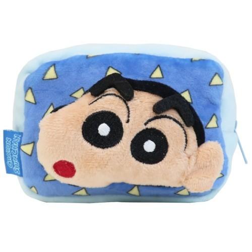 クレヨンしんちゃん アニメキャラクター ミニポーチ ふわふわマスコット付き スクエアポーチ しんのすけ グッズ キャラクターのシネマコレクション 通販 Paypayモール