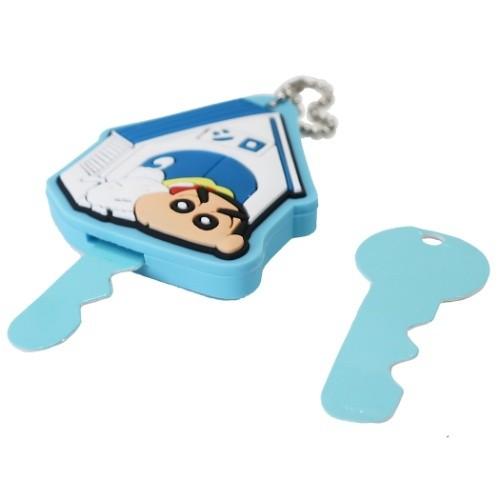 オジャガデザイン クレヨンしんちゃん シロ キーカバー オジャガ