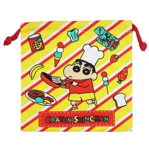 きんちゃくポーチ クレヨンしんちゃん 巾着袋 通販 クッキング グッズ キャラクターのシネマコレクション 通販 Paypayモール