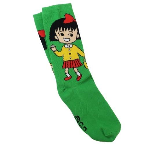 ちびまる子ちゃん レディース ハイソックス 女性用 靴下 アニメ