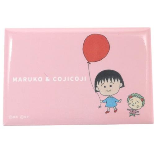 ちびまる子ちゃん マグネット スクエア 角磁石 バルーン ピンク スモールプラネット かわいい プチギフト キャラクターのシネマコレクション 通販 Paypayモール
