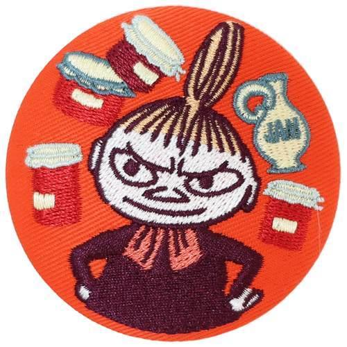 ムーミン グッズ 缶バッジ 北欧 キャラクター 刺繍カンバッジ